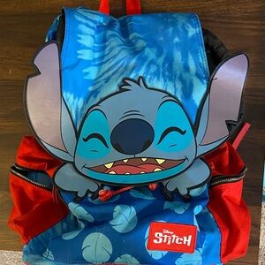 Disney Stitch Kids Backpack - Blue and Red